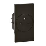 Living Now - Gniazdo 2P+Z - Zaciski Automatyczne - 2 Moduły Bticino K4142A LEGRAND