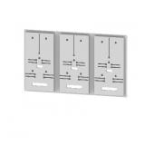 Płyta z 3 deskami licznikowymi do panelu o szerokości 3 (750 (1kpl.) DL-S3F 3-2.5 001342752 ETI