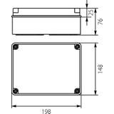 OH-3A.1 obudowa hermetyczna IP65 198x148x76 mm 29.31 OPATÓWEK