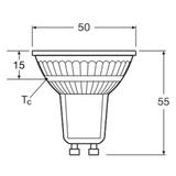 Lampa LED COMFORT/SUPERIOR DIM Spot 32 PAR16 Glass 4,1W/927 GU10