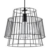 Sollux Lampa wisząca GATE czarny SL.0663