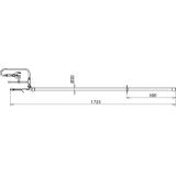 Drążek rozładowujący z elektrodą zawieszaną