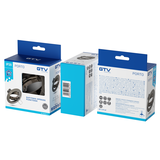 SUFITOWA OPRAWA PUNKTOWA Z REGULACJĄ KĄTA (OCZKO) PORTO-K, ODLEW, IP20, CZARNY CHROM