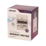 3-fazowy licznik energii elektrycznej 80A MID 3 moduły DIN TH-35mm OR-WE-513 ORNO