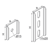 PZC50 Płytka ceownika 2,0 mm