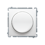 Simon Basic Ściemniacz naciskowo-obrotowy jednobiegunowy do LED ściemnialnych 230V biały