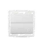 LOGI Gniazdo z uziemieniem IP44 Schuko śrubowy Biały 16A 250V 021230102 25086 KANLUX