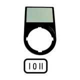 M22S-ST-X93 Tabliczki opisowe,ramki do przyc.podw.b. 216486 EATON