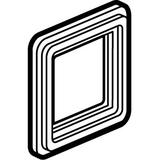 Soliroc - Adapter do osprzetu Mosaic z klapka - IP20, Legrand