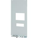 XMN331006C-T Pokrywa NZM3,H 3P stacj.,H250,B600,wycięcie na wyzwalacz 196488 EATON