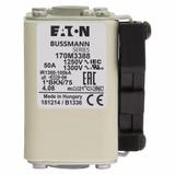 FUSE 50A 1250V 1*BKN/75 AR CU Wkładka szybka 50A AC 1250V rozmiar 1 45x59x75 mm aR, 170M3388 EATON