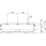 univers N Blok dla zacisków szeregowych pionowych 300x500mm UD22A2 HAGER