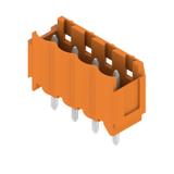 SL 5.00/04/180B 4.5SN OR BX Wtyki PCB (złącza płyty), 5.00 mm, Liczba biegunów: 4, kąt odejścia: 180° /100szt./ 1582030000 WEIDMÜLLER