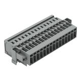 X-COM wtyk 15-biegunowy szary raster 5 mm /10szt./ WAGO