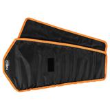 Klucze płasko oczkowe z grzechotką i przełącznikiem, zestaw 12 szt., 8 - 19 mm, miękkie etui