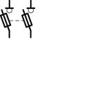 Rozłącznik bezpiecznikowy cylindryczny 2P 20A 10x38mm L96200 HAGER