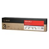 DOA SP 4 oprawa ścienno-sufitowa GU10 max. 4x50W IP20 biała AD-OP-6248WGU10 ORNO