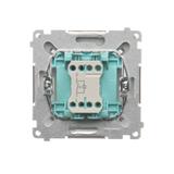Simon Basic Przycisk światło z podświetleniem LED 10A 250V szybkozłączka biały BMS1L.01/11 KONTAKT