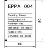 isCon EPPA 004, Chusteczki czyszczące