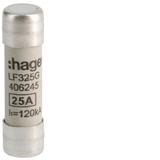 Wkładka bezpiecznikowa cylindryczna CH-10 10x38mm gG 25A 400VAC LF325G HAGER
