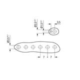 picoMAX wtyk raster 3,5mm 6-bieg. ze stopkami zatrzaskowymi /100szt./ WAGO