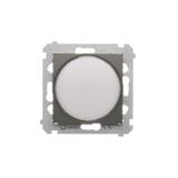 Simon 54 Sygnalizator świetlny LED – światło białe 230V brąz mat