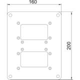 ISSBP140100RW, Płyta podłogowa