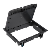 Simon Connect Pokrywa rewizyjna wielkości 6 modułów szary grafit