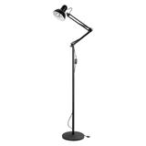 LUWES II, lampa podłogowa, E27, max. 18W, 182 cm, czarna