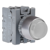 PRZYCISK WYST.PODŚW BSP BIAŁY 1 ZW 1ROZ PIERŚCIEŃ NIKLOWANY