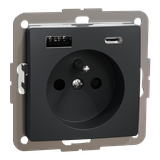 Gn.2P+PE z USB A+C 3A(z.bezgw.),cz.antr