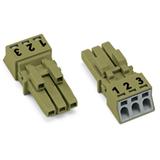 Buchse. CCS. 3-pol. Kod. B. Steuerun