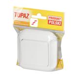 Łącznik podtynkowy 10A, 250V, schodowy, TOPAZ, biały WP-5TB BIAŁY ORNO