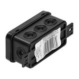 Puszka n/t CLICK IP54 8 przepustów kablowych 80x45x41mm czarny OR-JB-13805/B ORNO