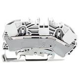 Zapasowa złączka zasilająca 16mm2 12mm biała /20szt./ 2016-7608 WAGO