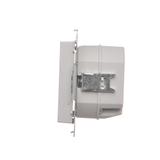 Simon 55 Oprawa oświetleniowa LED 230V (0,93 W) Barwa ciepła biała 3100K Aluminium mat TOS3K.01/143 KONTAKT