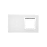 Simon 54 Touch Panel dotykowy S54 Touch 2 moduły 2 pola dotykowe pionowe + 1 otwór na osprzęt S54 biała perła DSTR230/70 KONTAKT