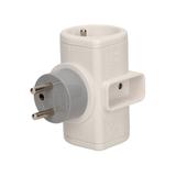 Obrotowy rozgałęźnik 2x2P+Z 1x2P/II OR-AE-1377 ORNO