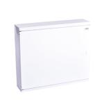 EMFS2 48W Obudowa metal. natynkowa 2 rzędy (24 mod.) 48 modułów metalowe drzwi białe z zaciskam