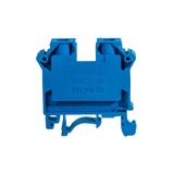 ZSG1-6.0Nn ,  Złączka szynowa gwintowa, seria NOWA, 6,0 mm2, TS 35, 1 tor, niebieski