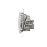 Simon 54 Gniazdo R-TV-DATA biały