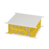 ECOBATIBOX PUSZKA WIELOSTRONNA KWADRATOWA Z MEMBRANĄ 200X200X85 MM, Legrand