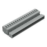 MCS-MIDI Classic wtyk 18-bieg. szary raster 5 mm /25szt./ WAGO