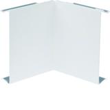 tehalit.BRS Pokrywa kąta wewnętrz. do kanałów z pokrywą 80mm, stal, biała