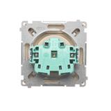 Simon Basic Gniazdo wtyczkowe z uziemieniem bryzgoszczelne IP44 16A 250V zaciski śrubowe. Klapka transparentna beż BMGZ1B.01/12A BMGZ1B.01/12a KONTAKT