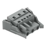 MCS-MIDI Classic gniazdo 3-bieg. szare raster 7,5 mm /50szt./ WAGO