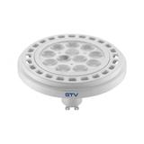 ŻARÓWKA LED. ES111,12W, 12XPOWER LED, BIAŁA, CIEPŁY BIAŁY,GU10, 3000K, KĄT ŚWIECENIA 45*, ZASILANIE