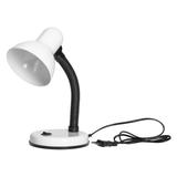 FUPI, lampa biurkowa, 40W, E27, stal + tworzywo, biała DL-4/W ORNO