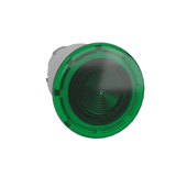 Harmony XB4 Przycisk grzybek z samopowrotem fi40 LED zielona metalowa ZB4BW433 Schneider