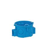 S60Kw ,  Puszka podt. O 60 szeregowa, płytka, z wkrętami, niebieski